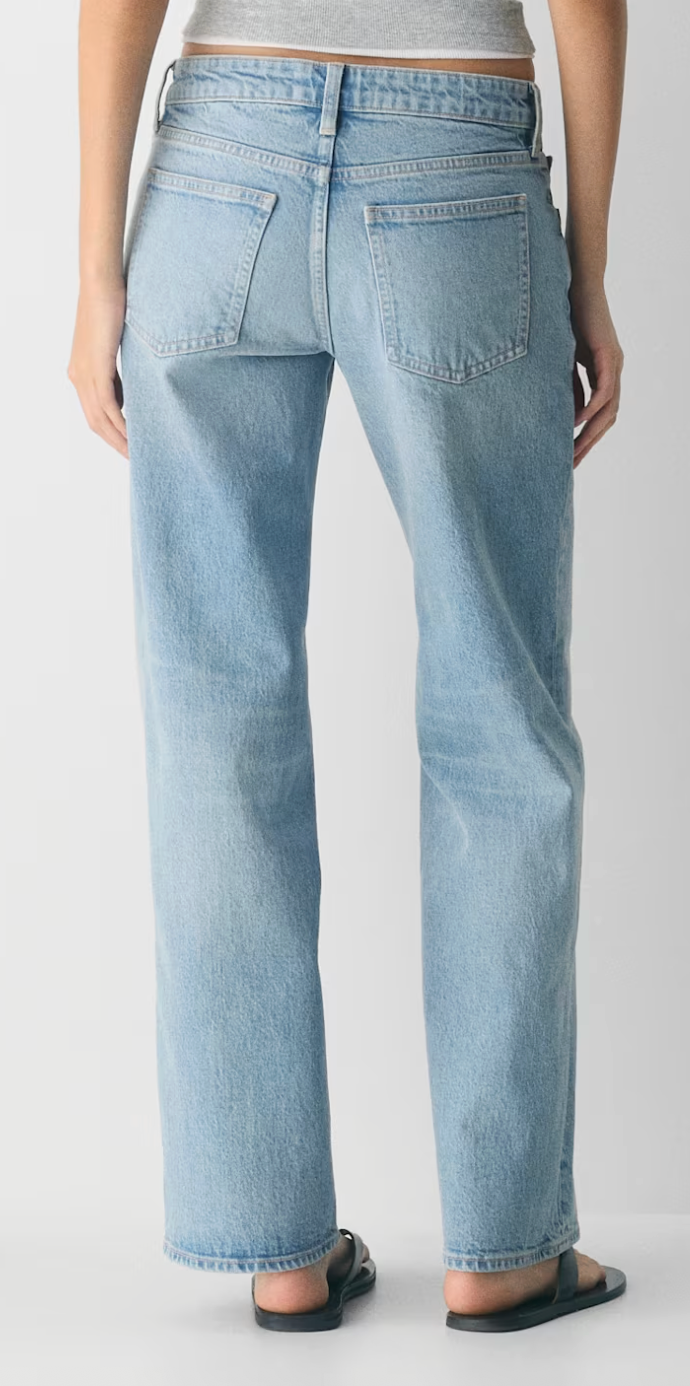 River Mid-Rise Straight Jean