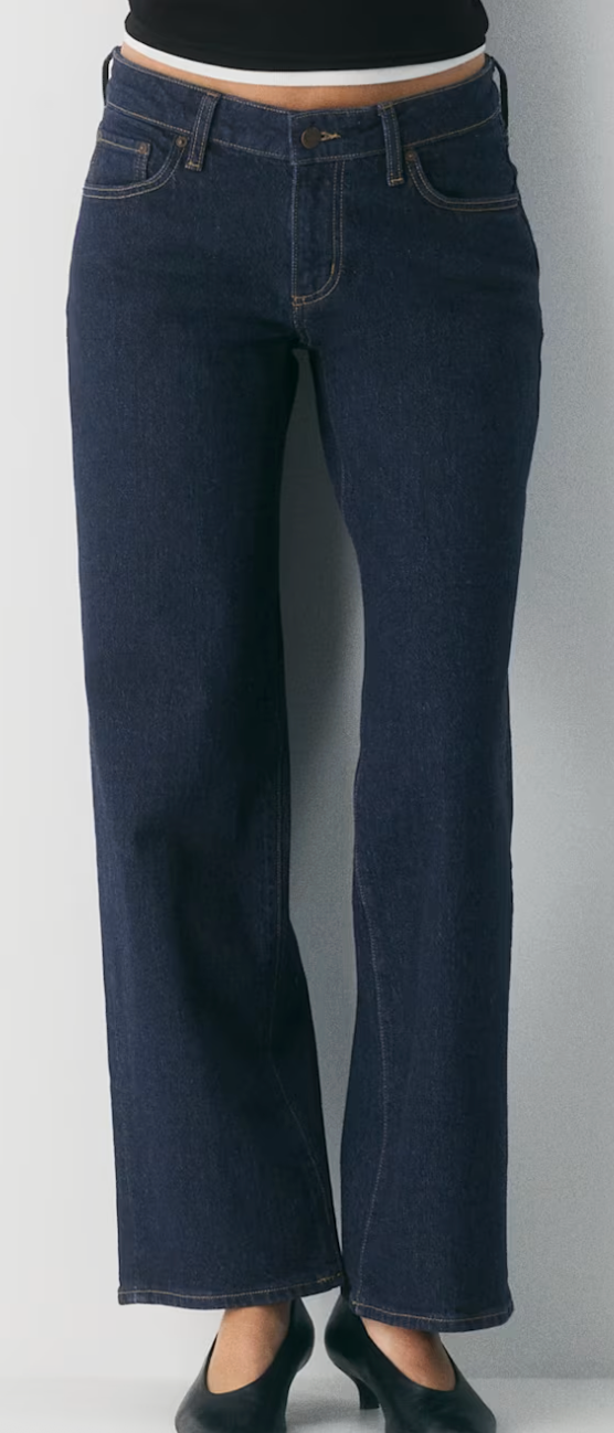 River Mid-Rise Straight Jean