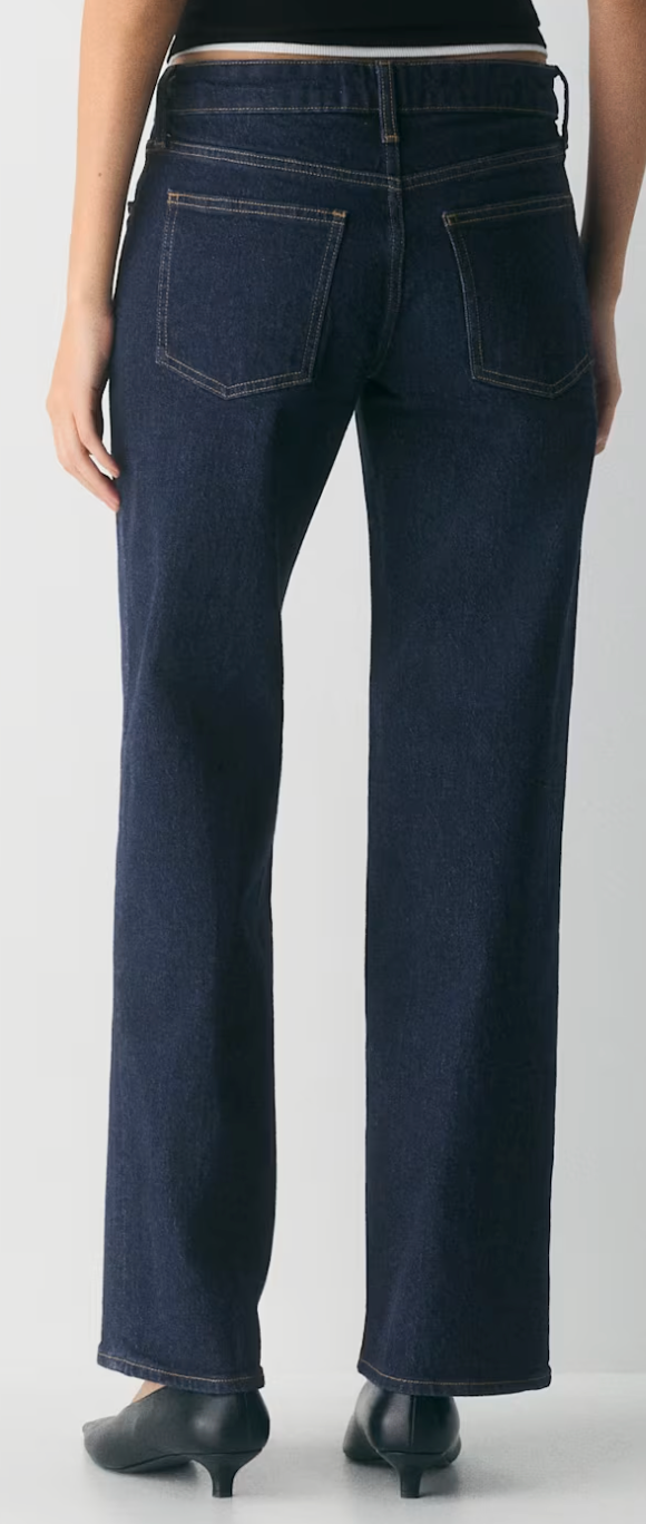 River Mid-Rise Straight Jean