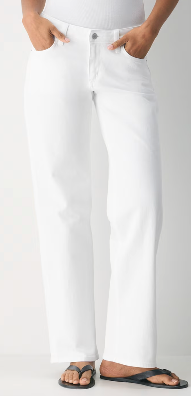 River Mid-Rise Straight Jean